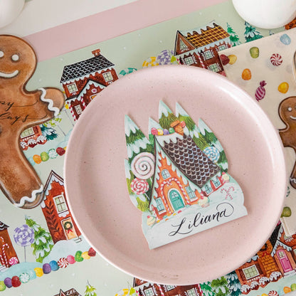 Gingerbread Village Placemat