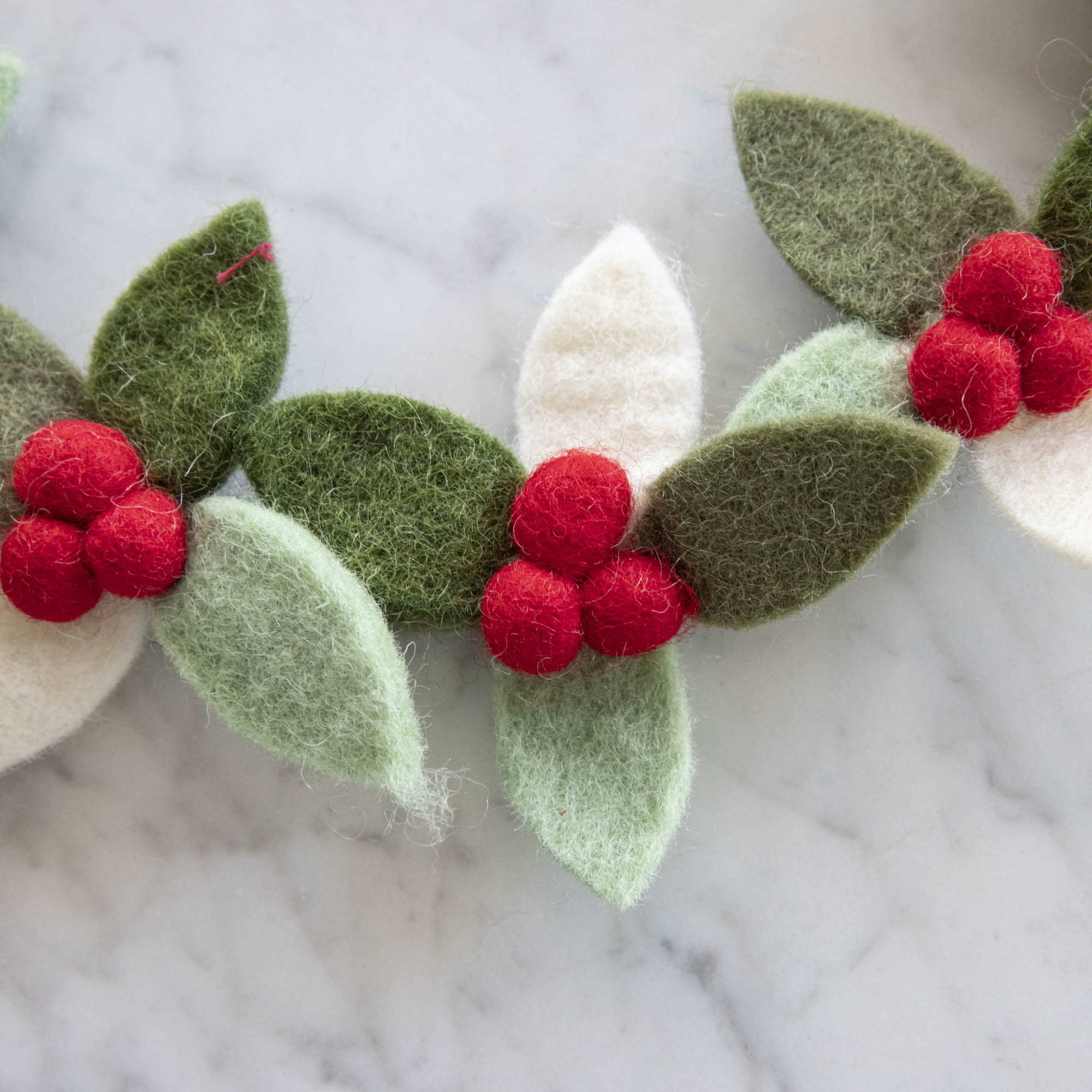 Felt Berry Wreath