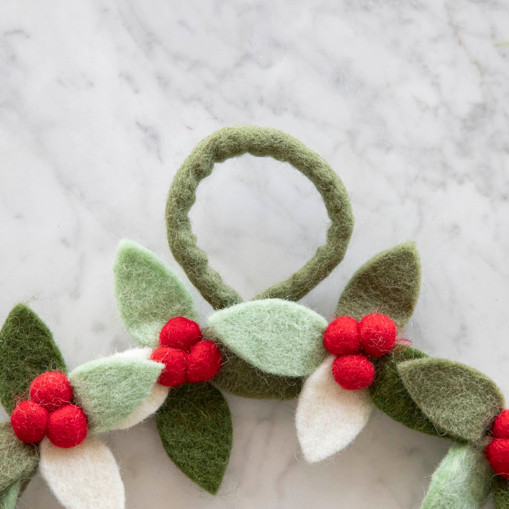 Felt Berry Wreath