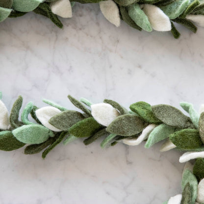 Felt Greenery Garland