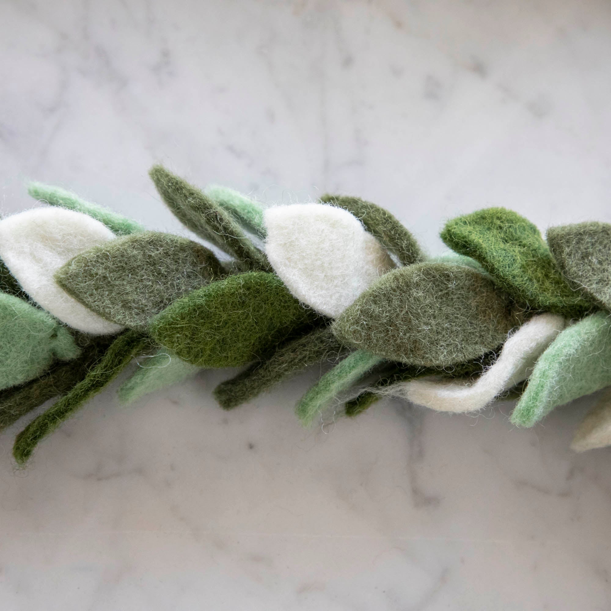 Felt Greenery Garland