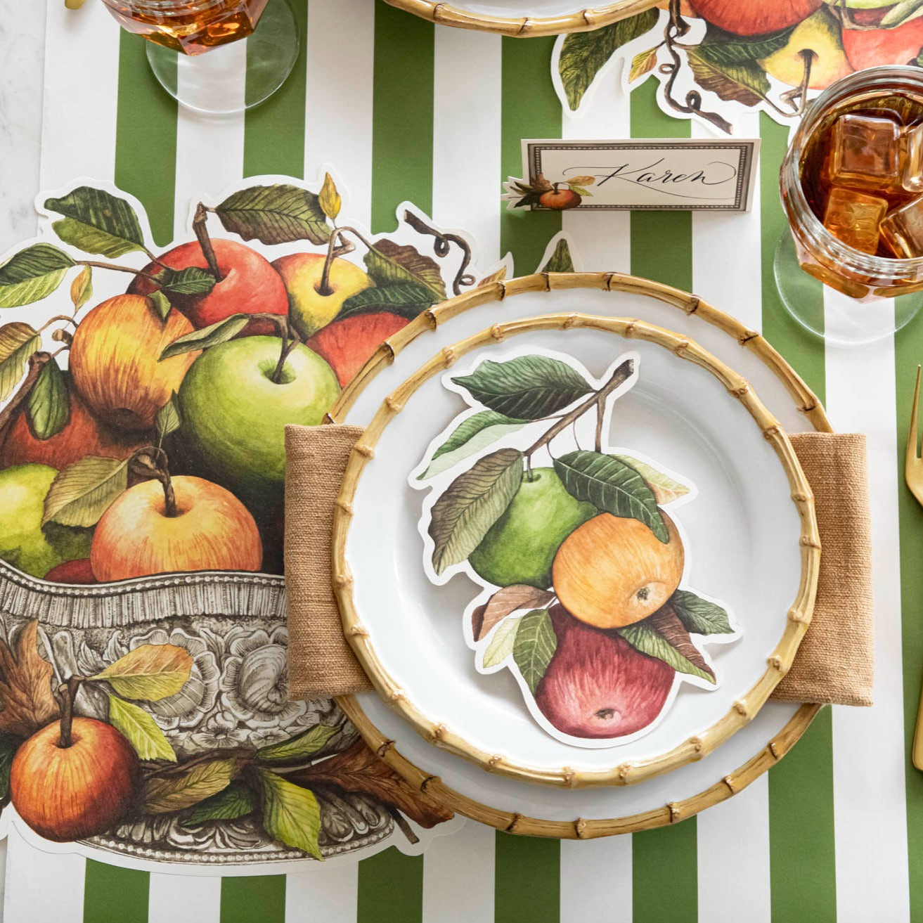 Heirloom Apples Table Accent