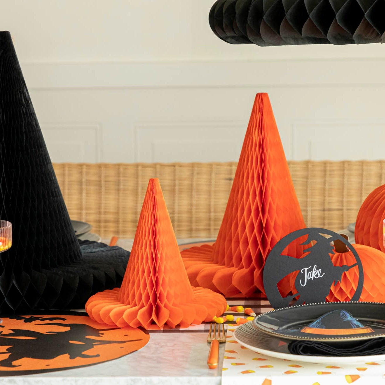 Honeycomb Witch Hat Set of 2