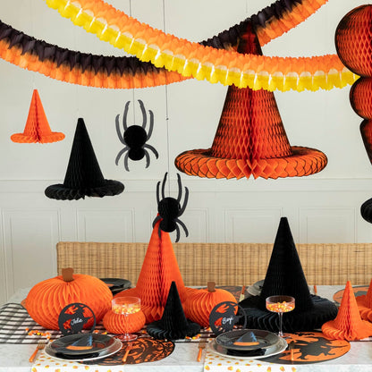 Honeycomb Halloween Garland