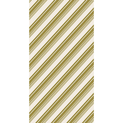 Gold Peppermint Stripe Napkins