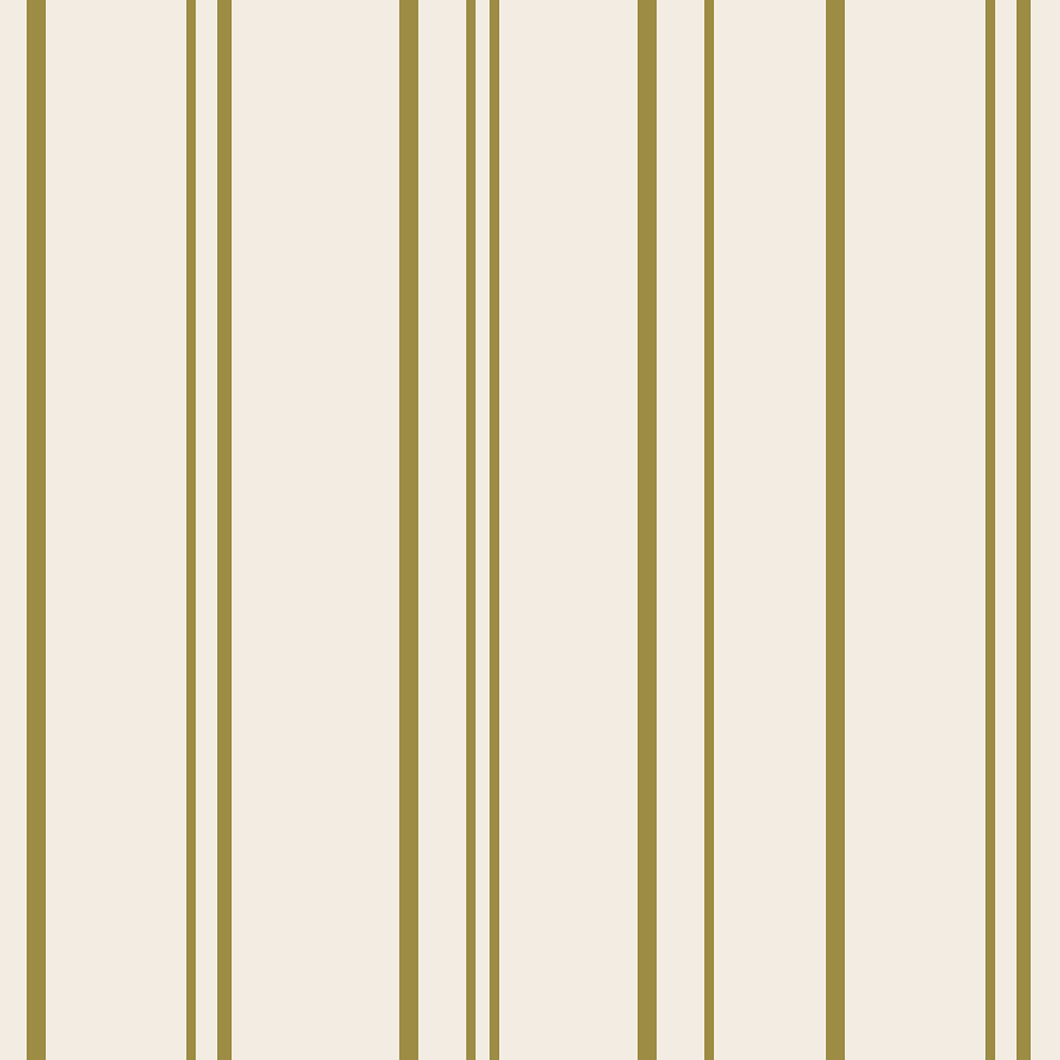 Antique Gold Stripe Cocktail Napkins