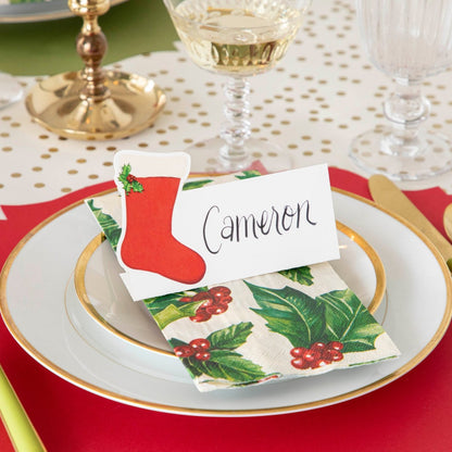 Stocking Place Card