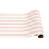 The Pink Classic Stripe Runner rolled out, on a white background.