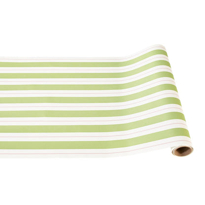 Green &amp; Pink Awning Stripe Runner.