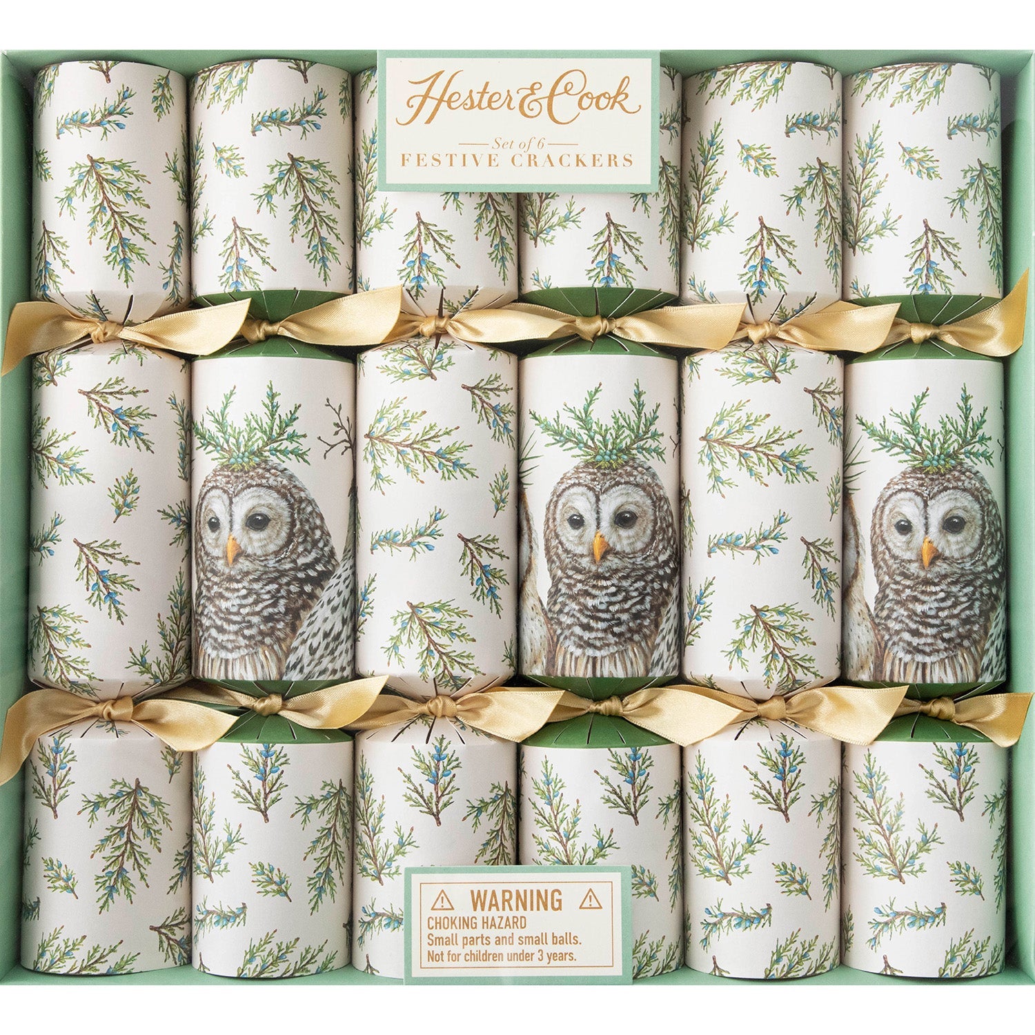 Winter Owls Crackers