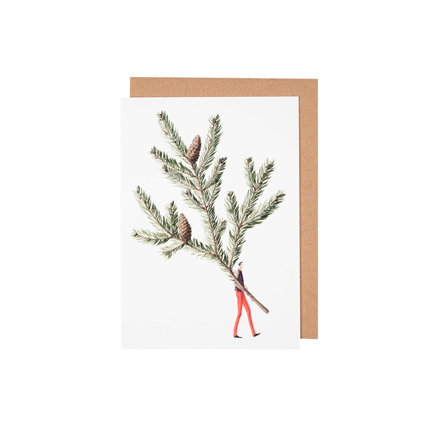 Spruce Greeting Card