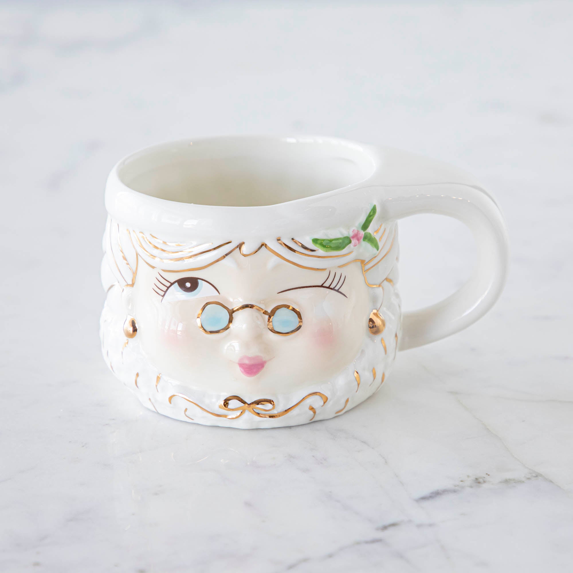 Mrs. Papa Noel Mug