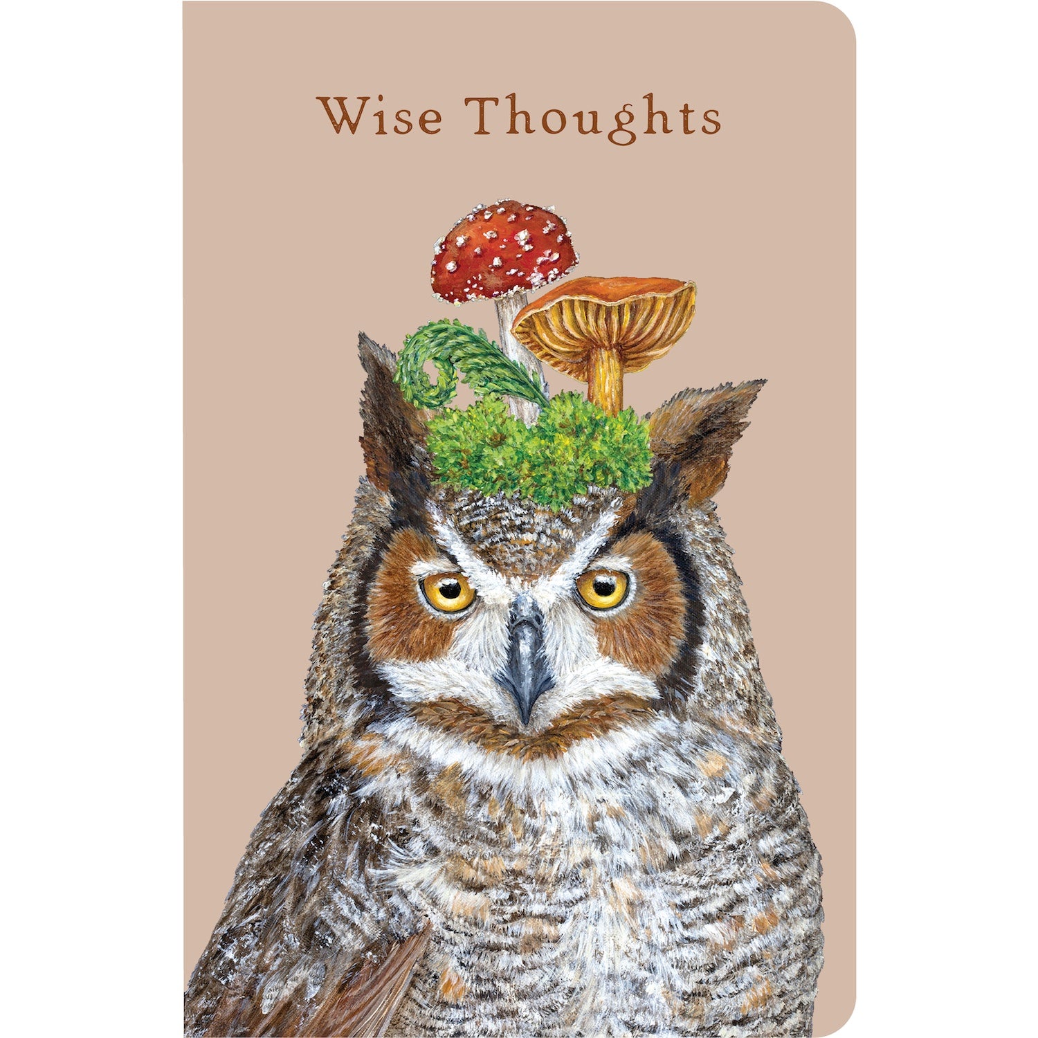 Wise Thoughts Owl Notebook