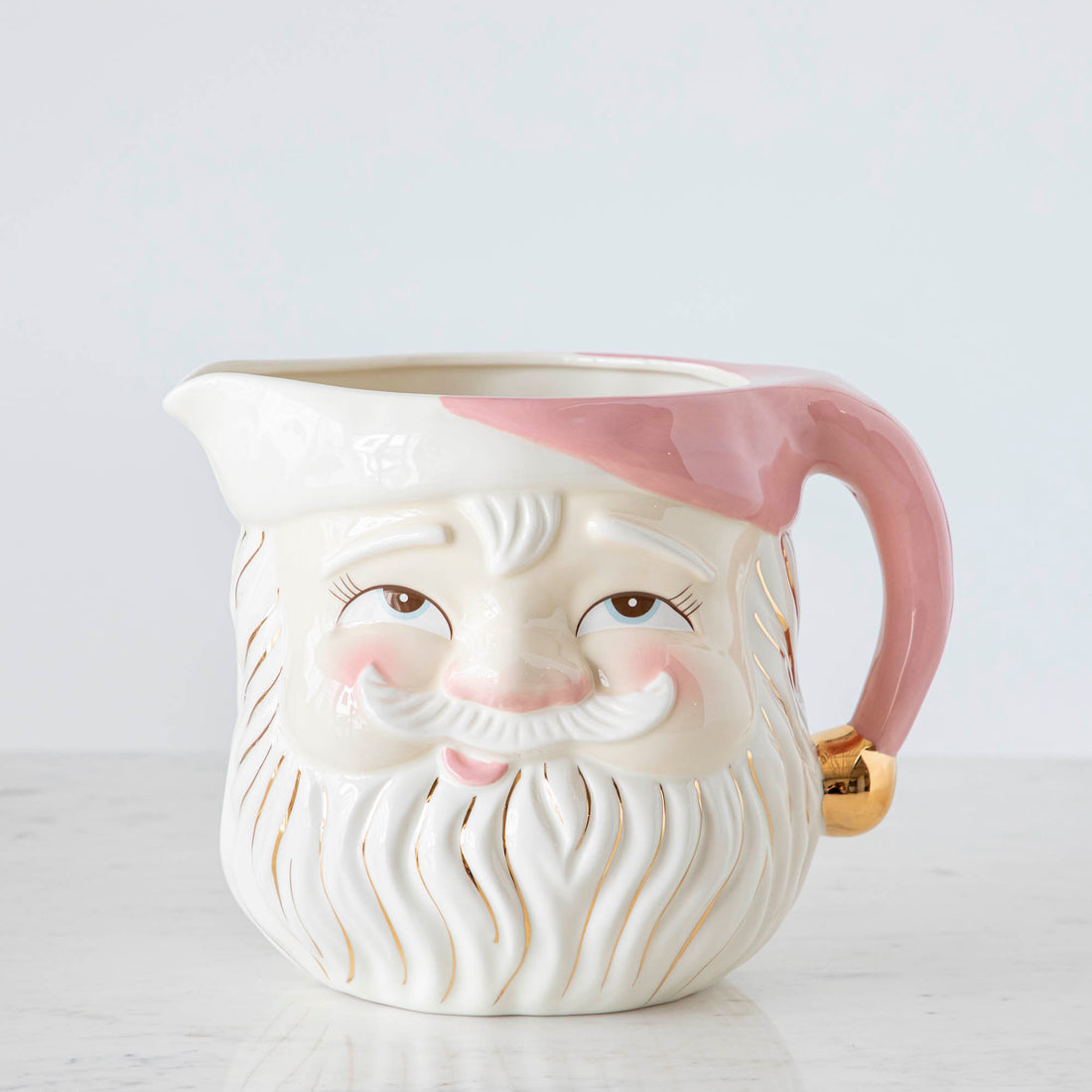 Papa Noel Pink Pitcher