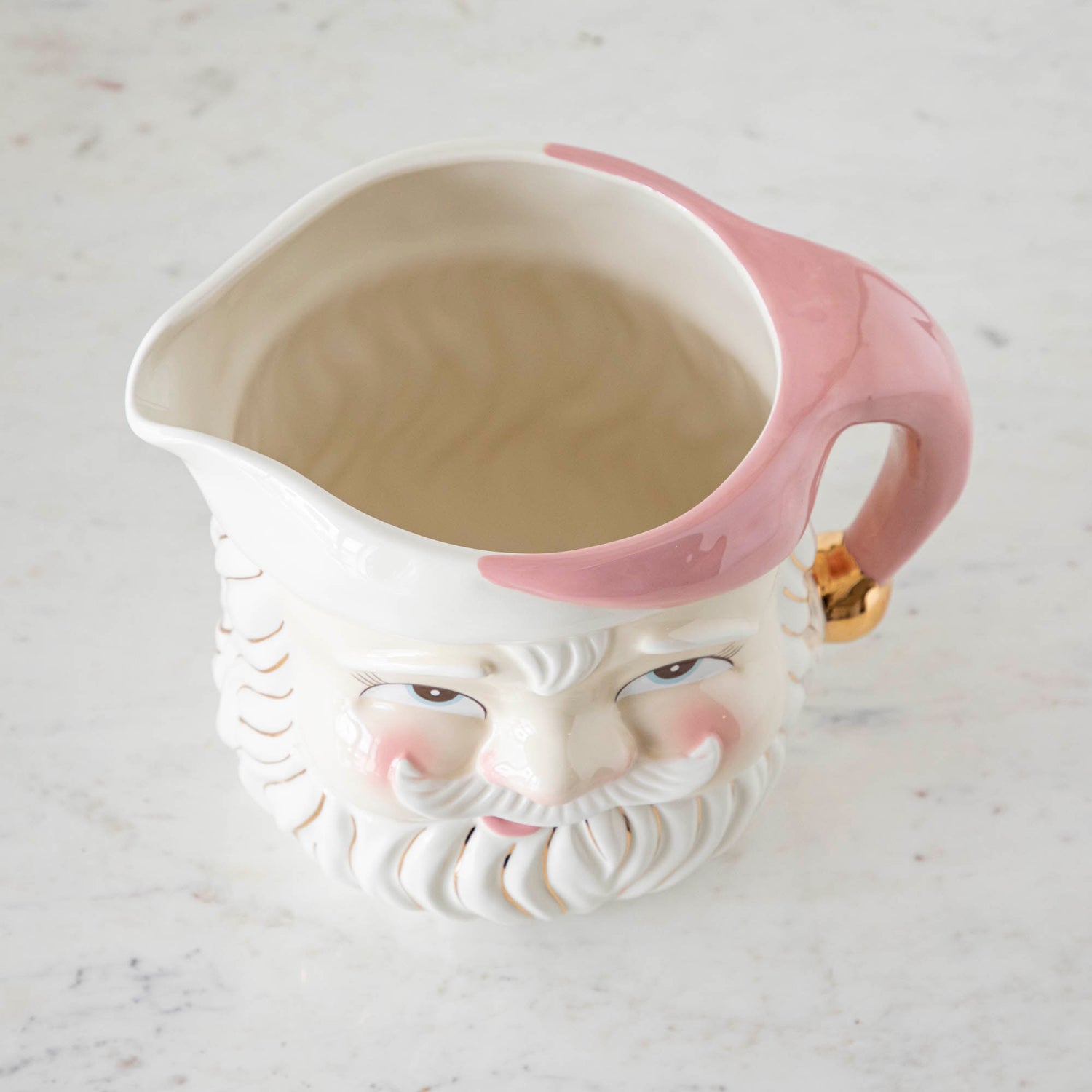 Papa Noel Pink Pitcher