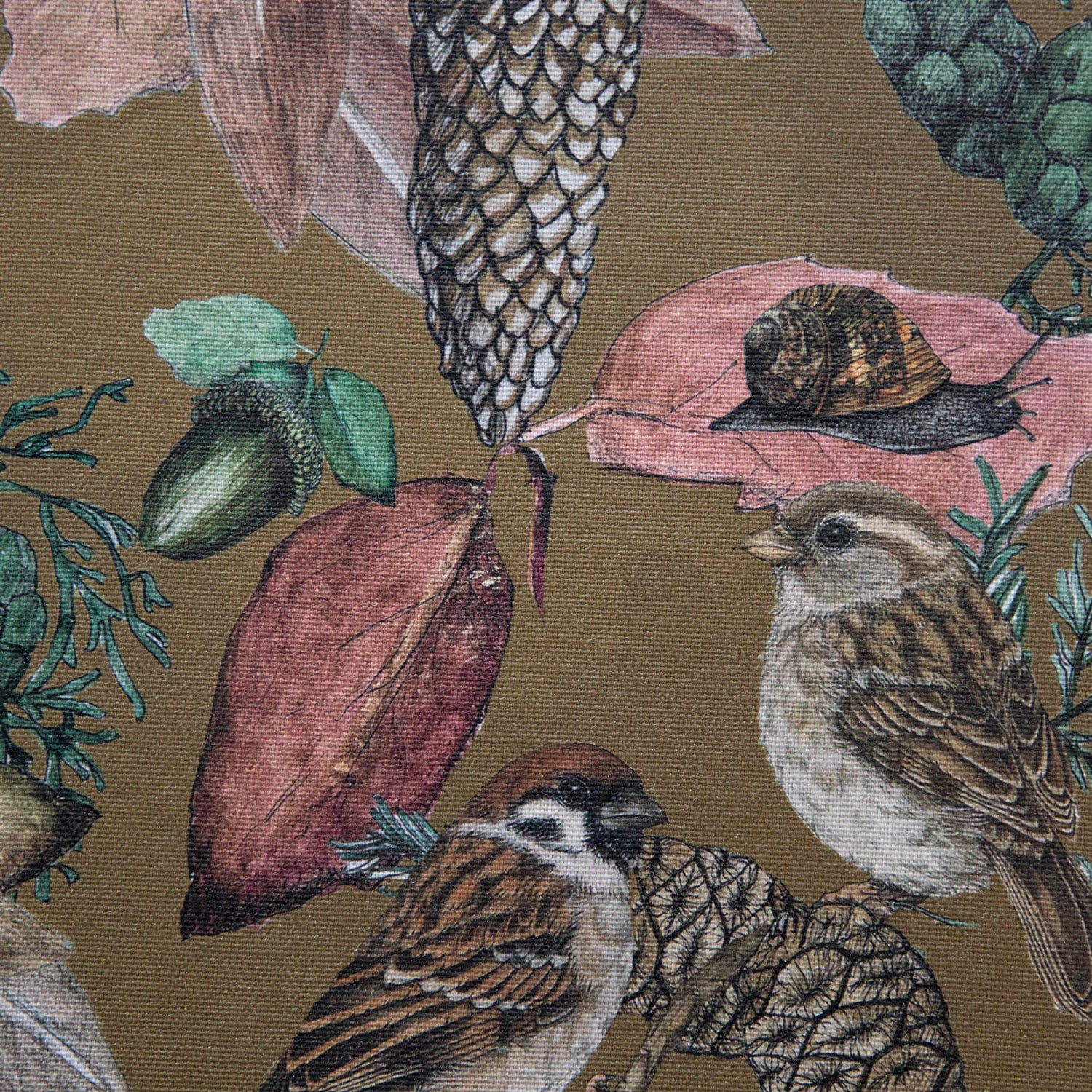 Italian Fall Bird &amp; Floral Placemats