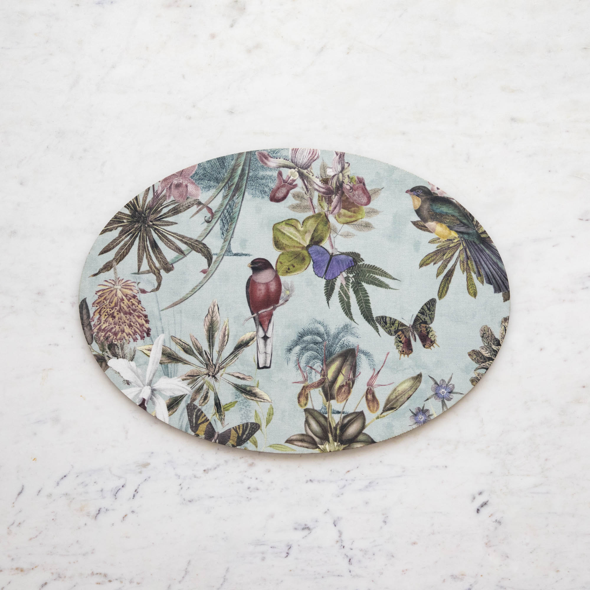 Oval Bright Floral Placemats