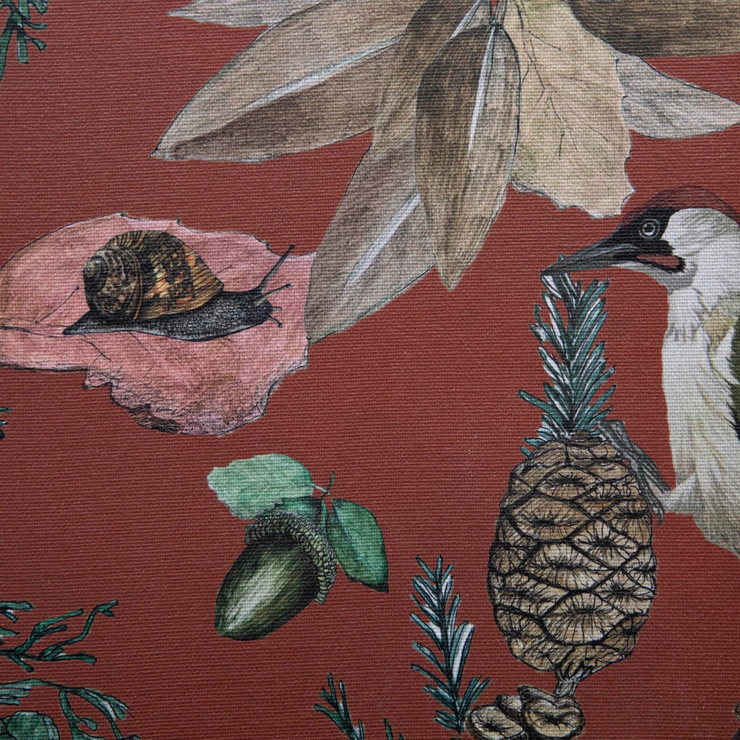 Italian Fall Bird &amp; Floral Placemats