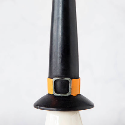 Unscented Witch Hat Taper Candle