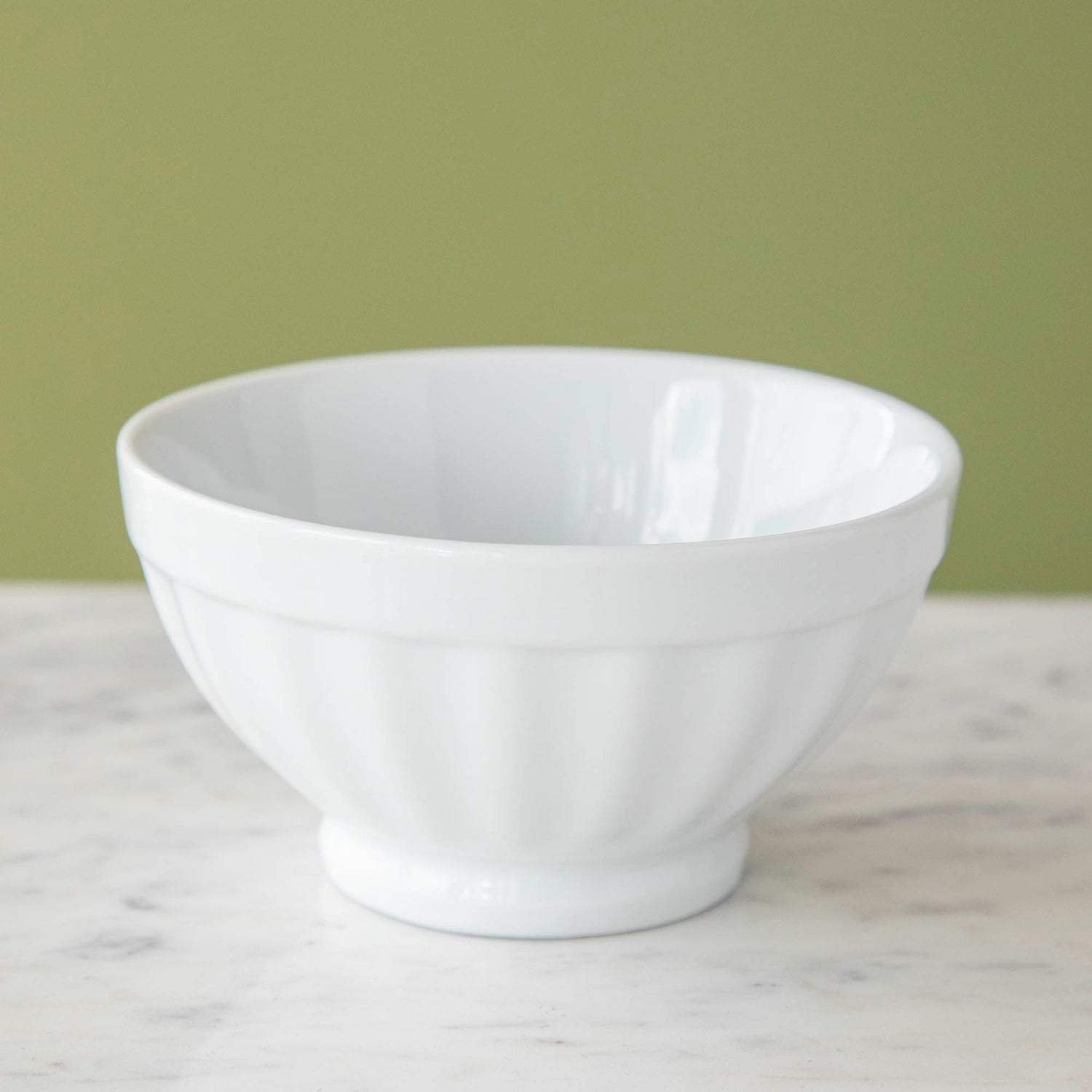 Porcelain Fluted Bowls