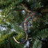 Beaded Lizard Ornament hanging in a Christmas Tree