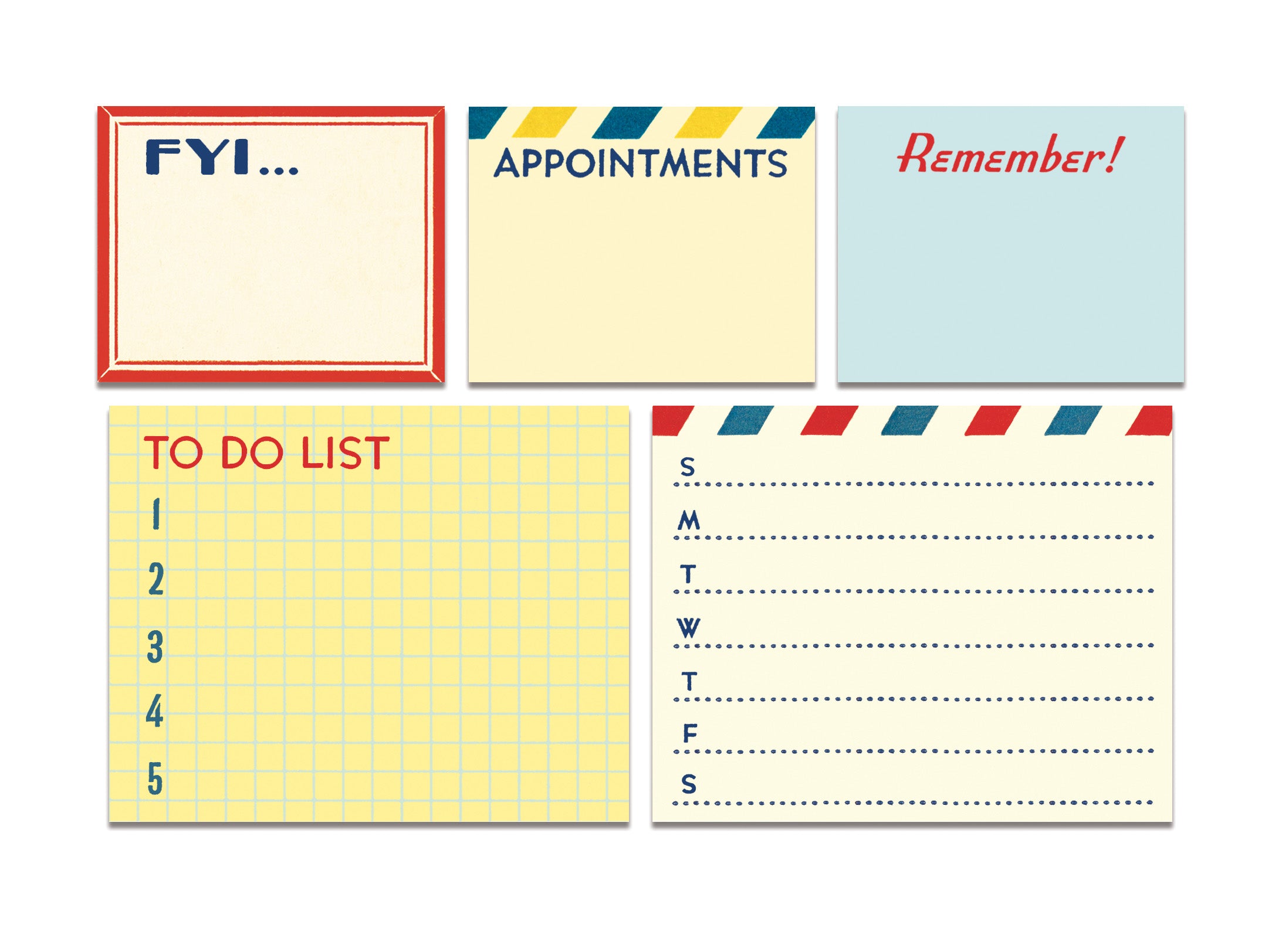 to do reminder sticky notes 