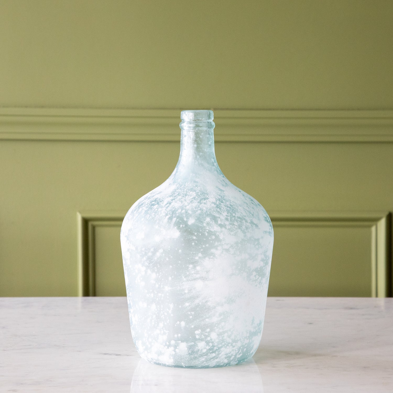 Frosted Seafoam Cellar Bottle