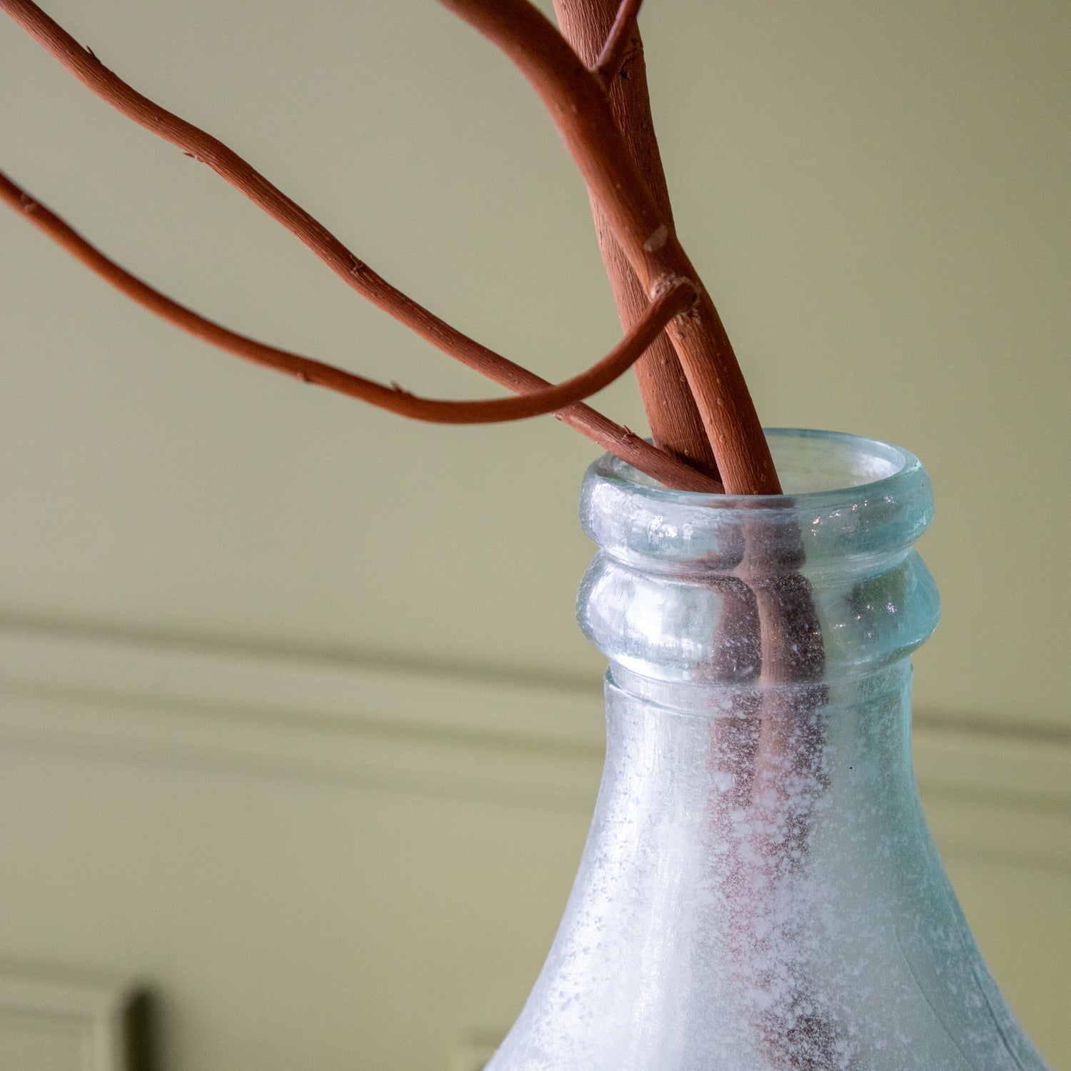 Frosted Seafoam Cellar Bottle