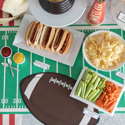 Die-cut Football Placemat