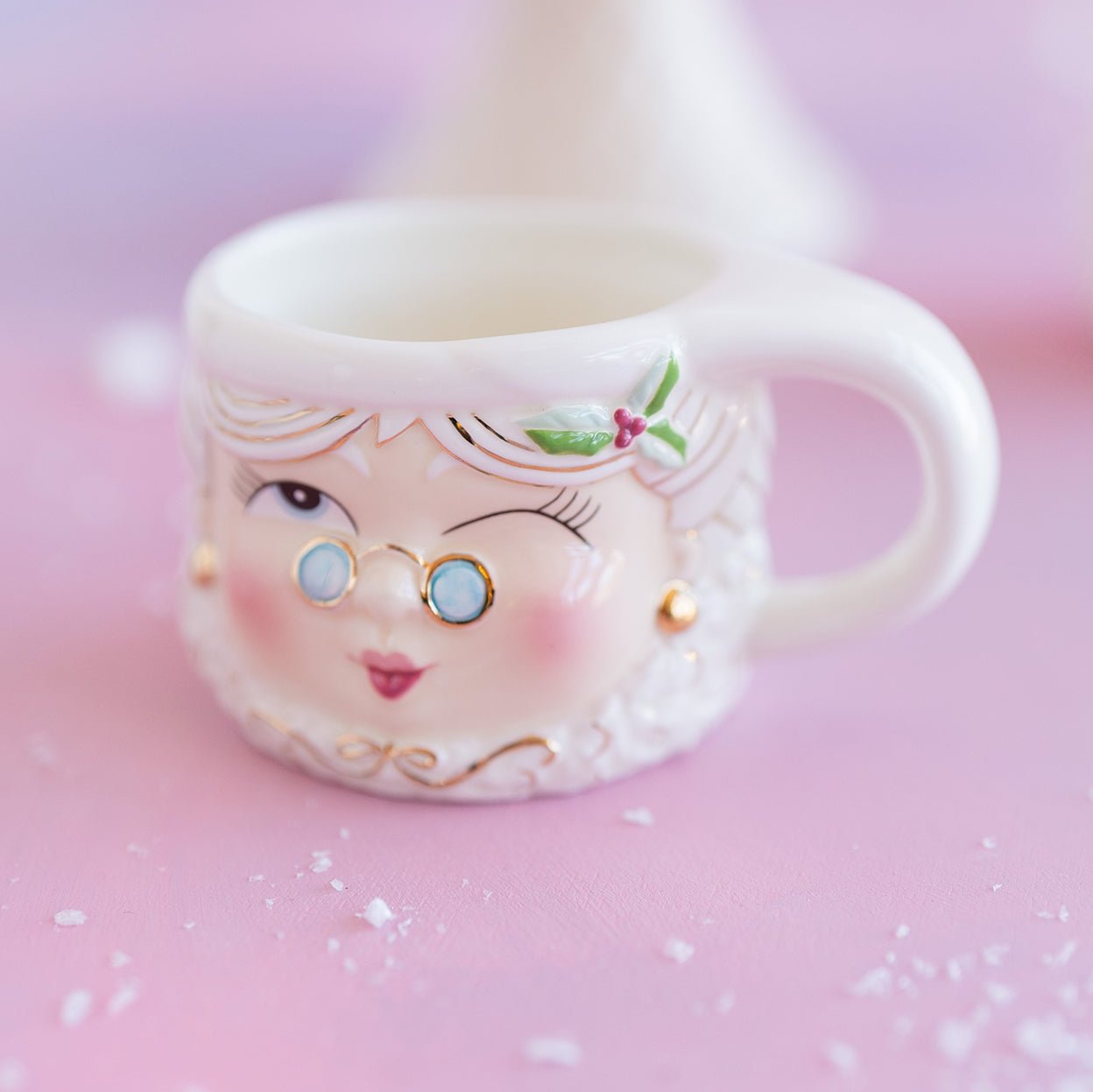 Mrs. Papa Noel Mug