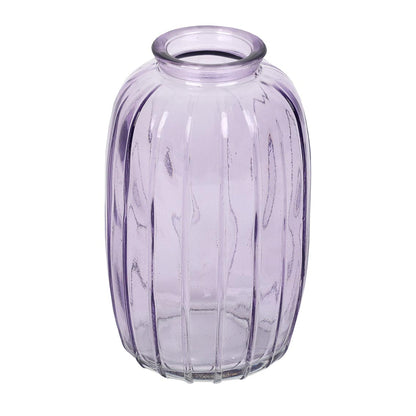 Lilac glass vase. 