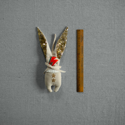 Bowie Bunny Ornament