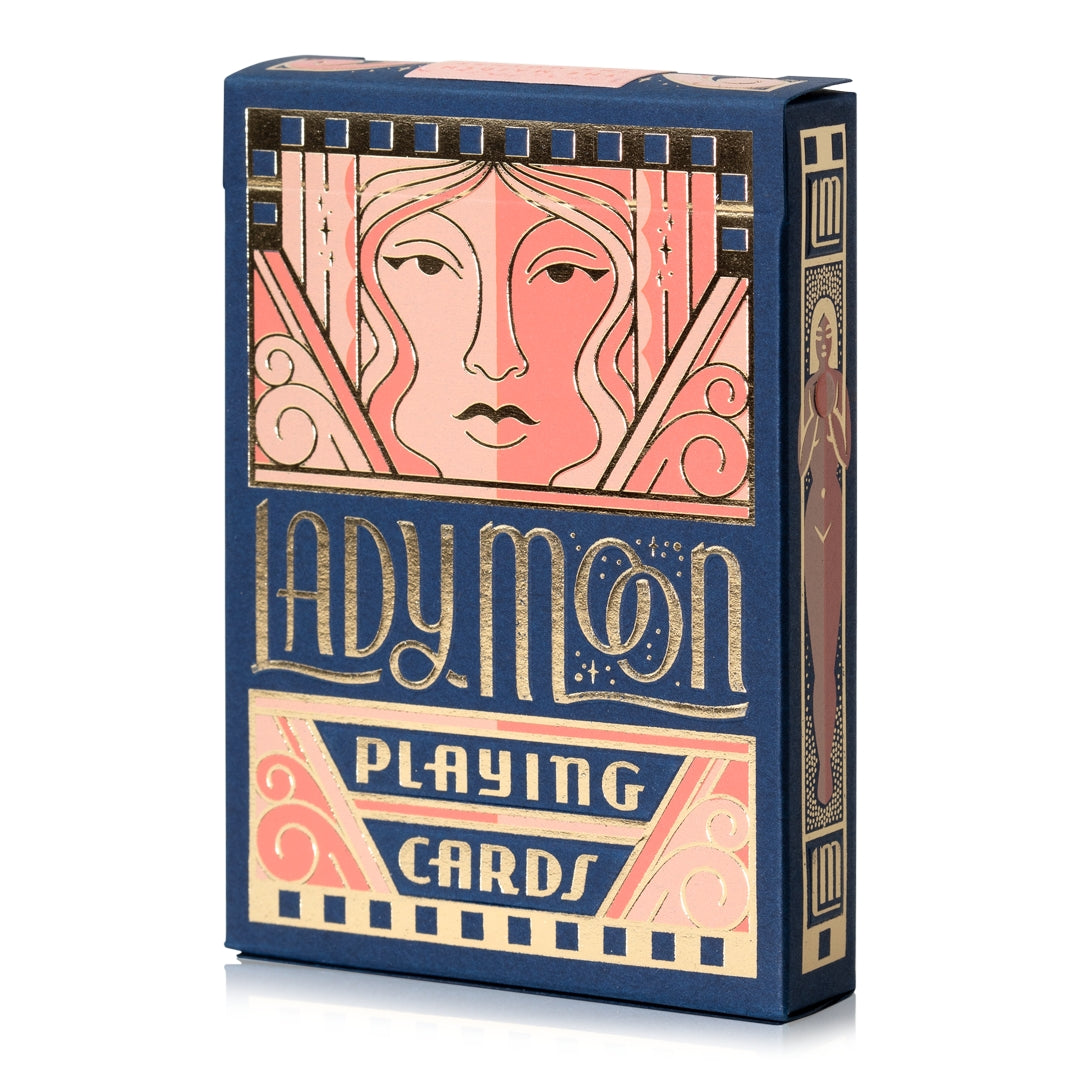 Lady Moon Playing Cards