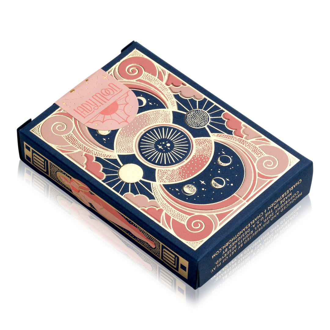 Lady Moon Playing Cards