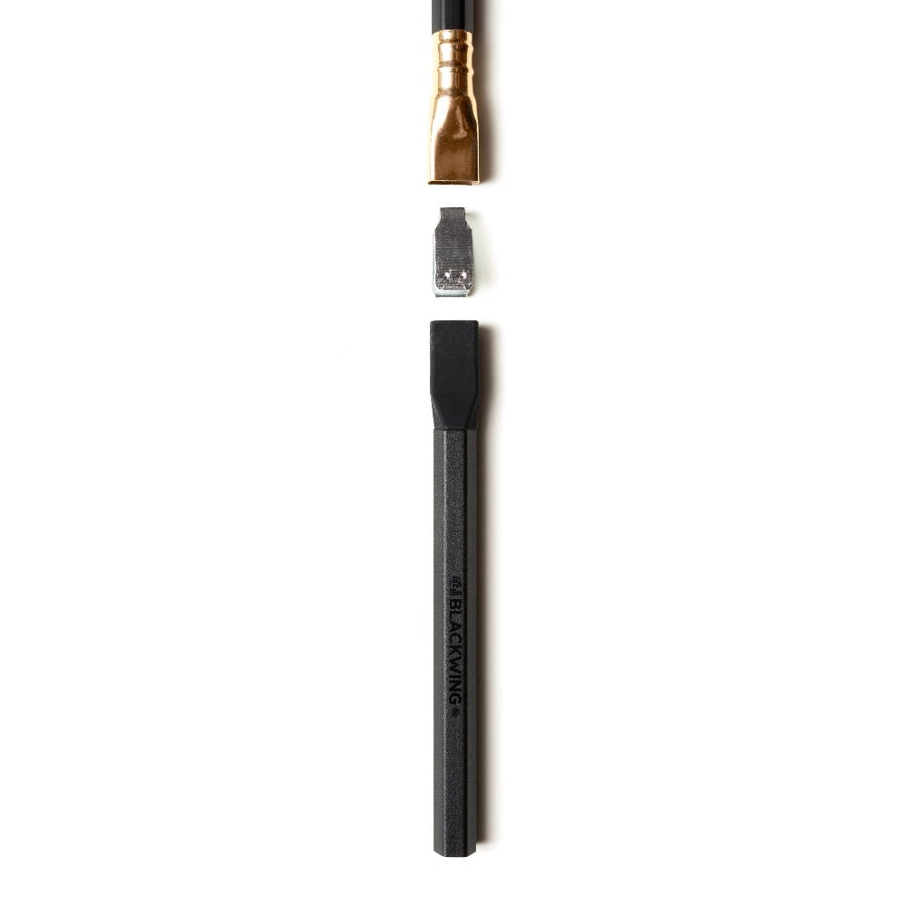 A Blackwing Pencil Extender on a white surface.