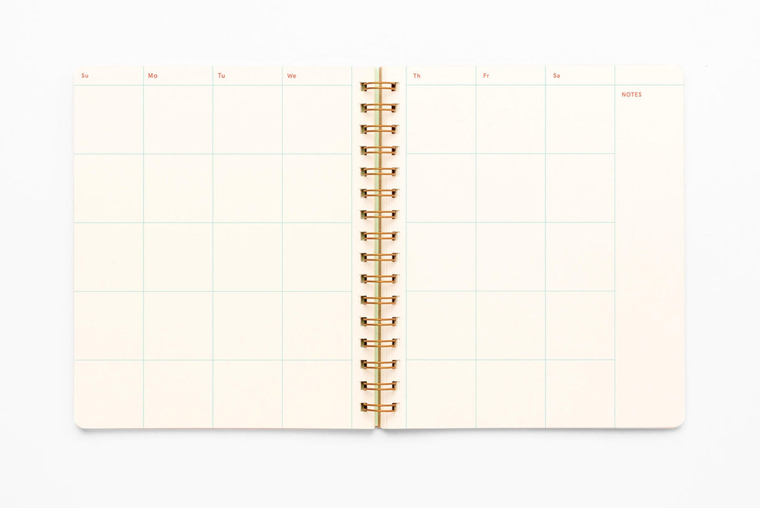 Undated Letterpress Planner