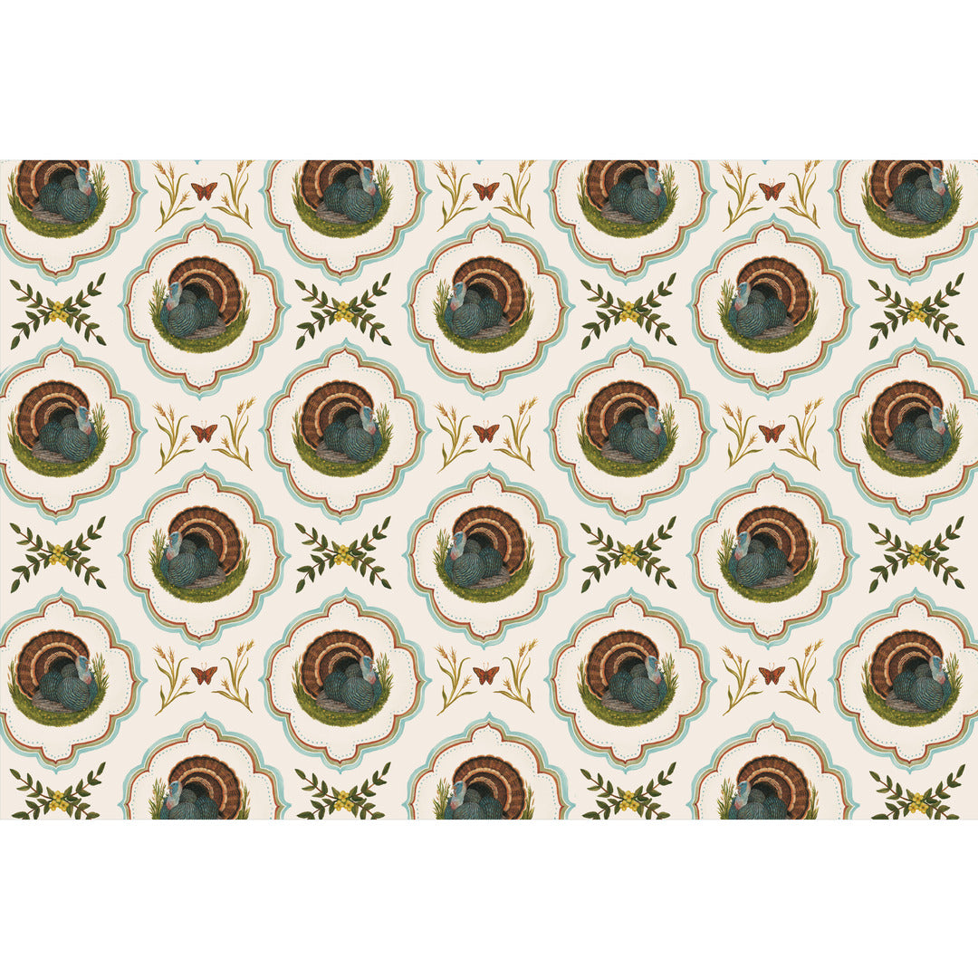 Heritage Turkey Meadow Placemat