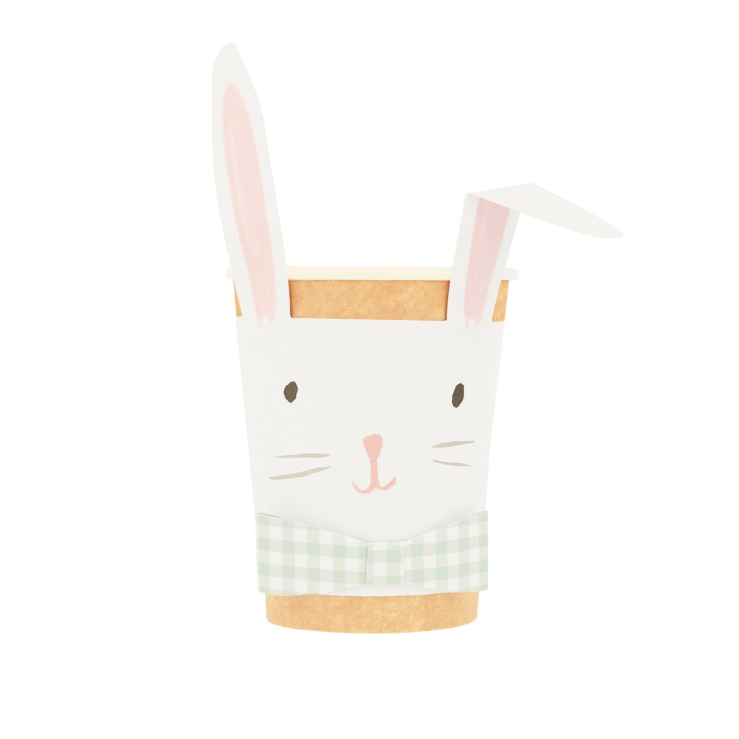 Meri Meri Lop Eared Bunny Cups with gingham bow