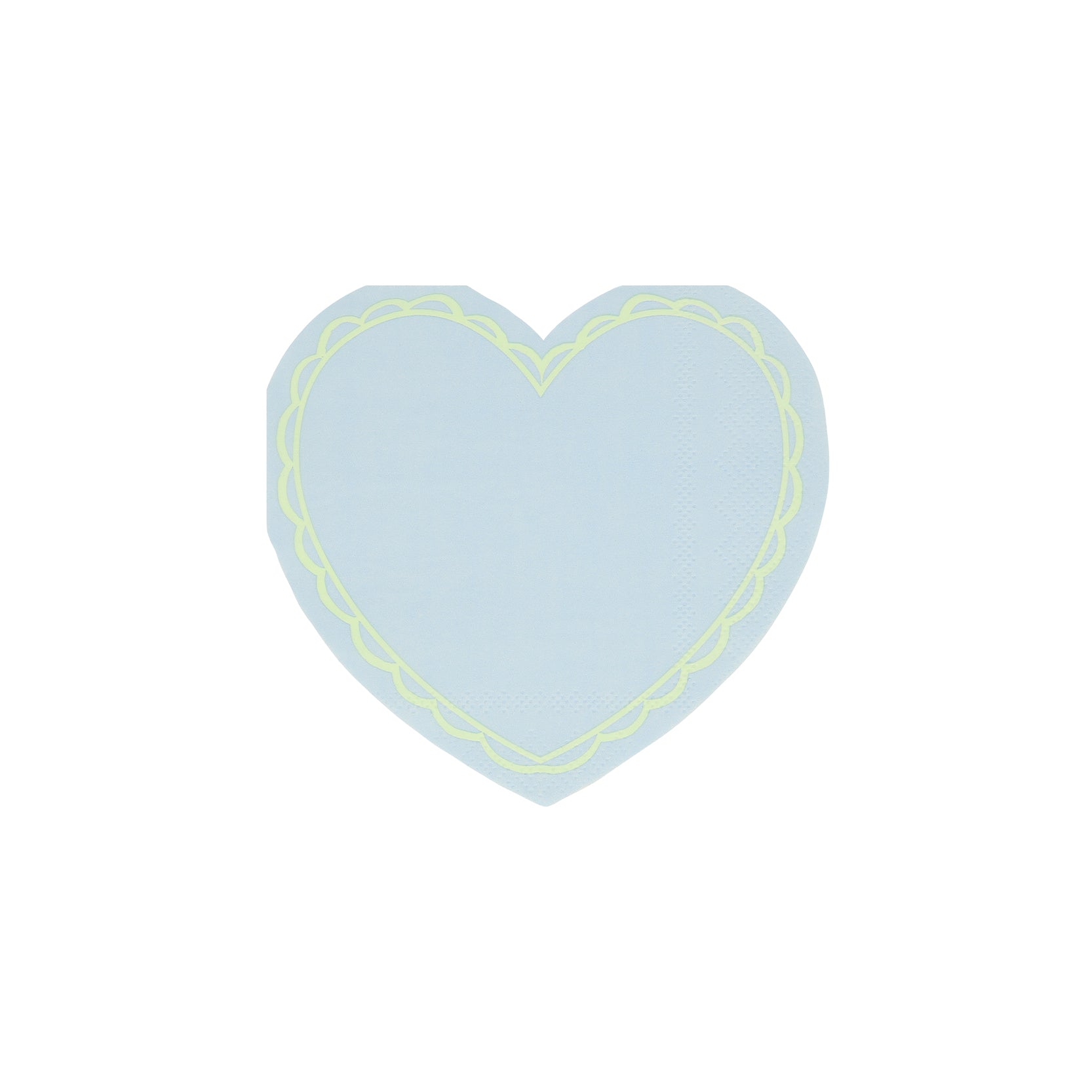 A group of Meri Meri pastel heart napkins.