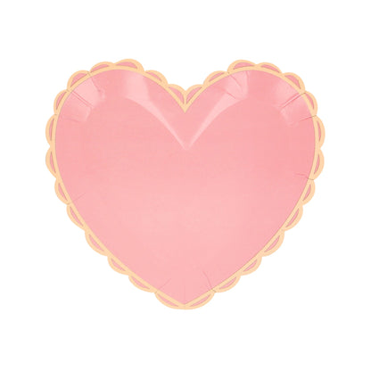 Pastel Heart Plates by Meri Meri