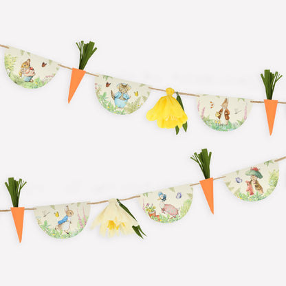 Peter Rabbit in the Garden Garland by Meri Meri - the perfect party centerpiece!