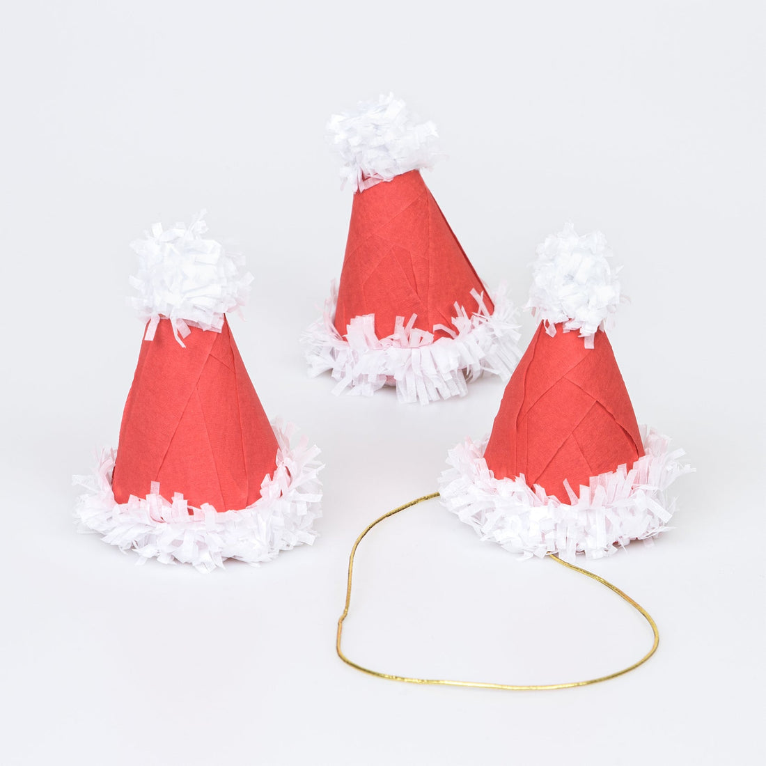 Three Surprise Santa Hats