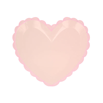 Pastel Heart Plates by Meri Meri