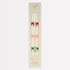 Multi color bow taper candles in package