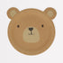 Bear shaped plate by Meri Meri. 