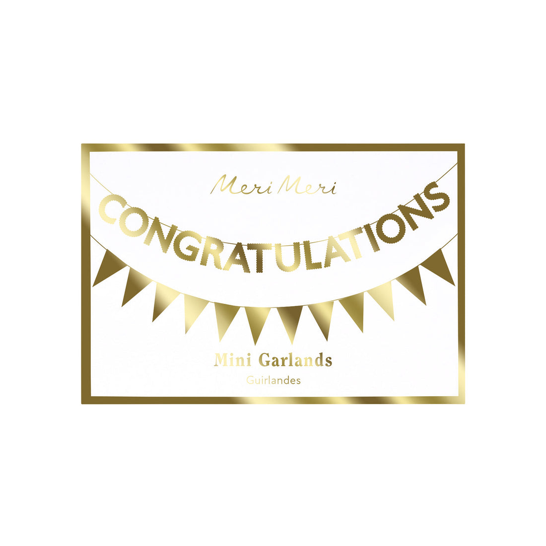 Congratulations Mini Matchbox Garlands