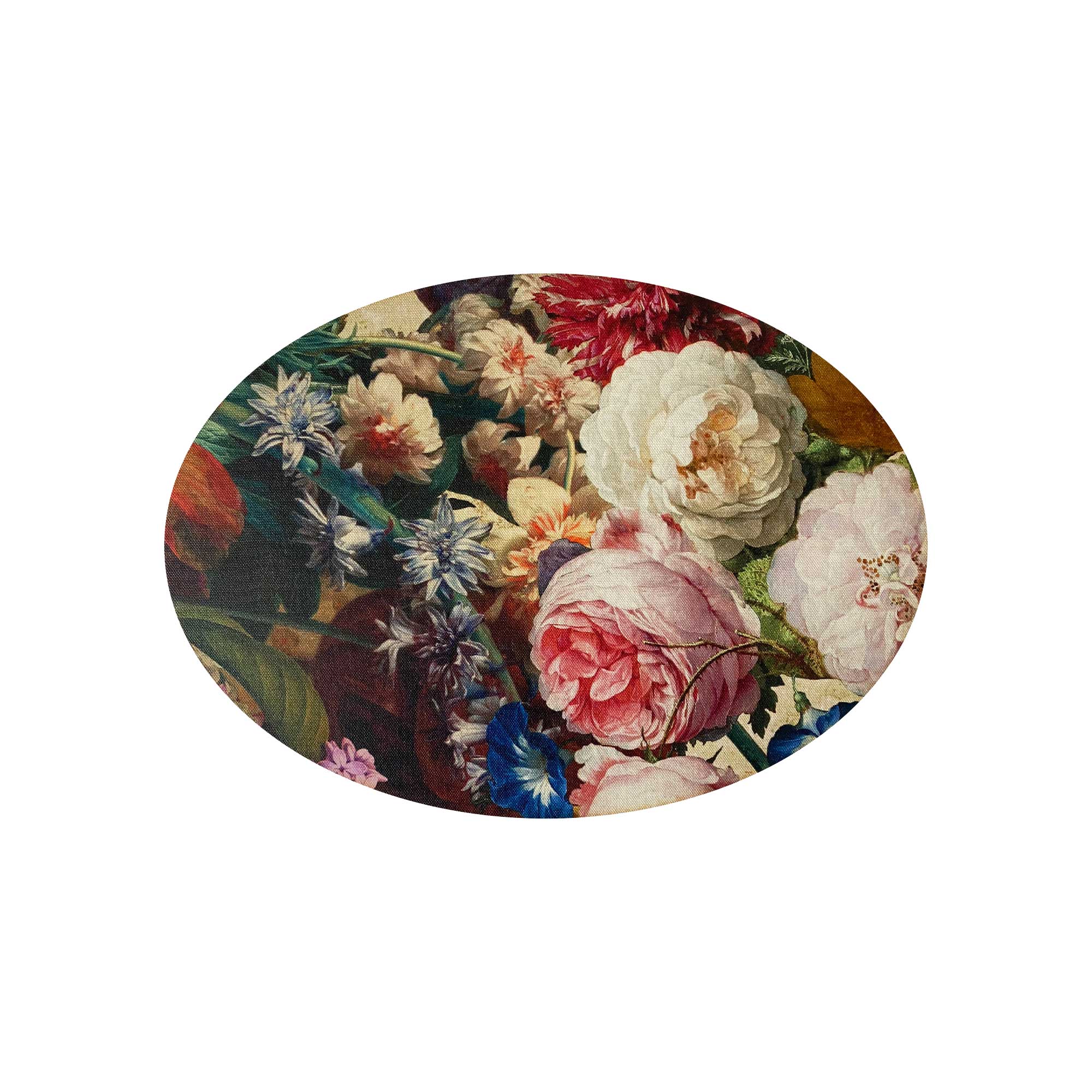 Oval Flemish Flowers Placemats