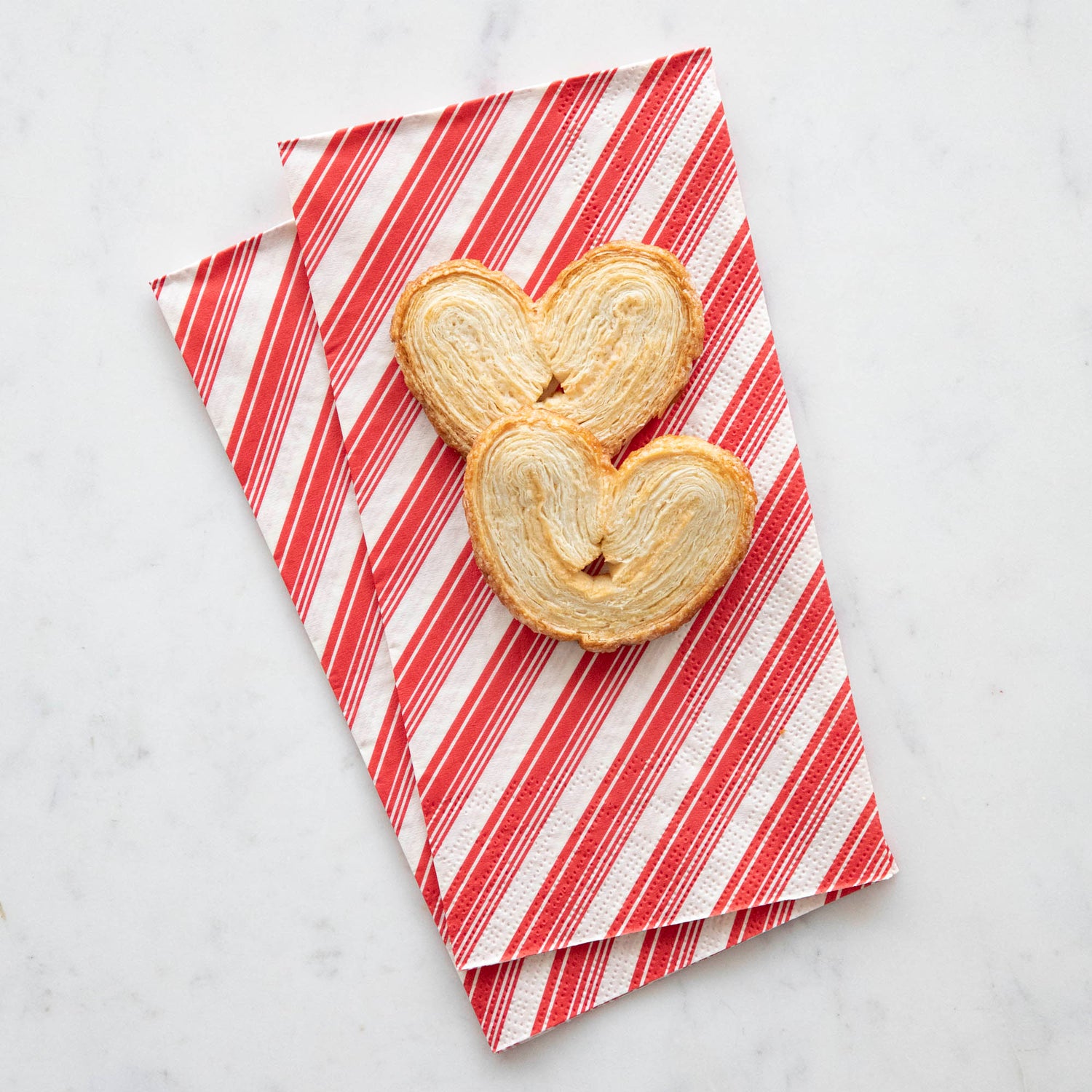 Peppermint Stripe Guest Napkins