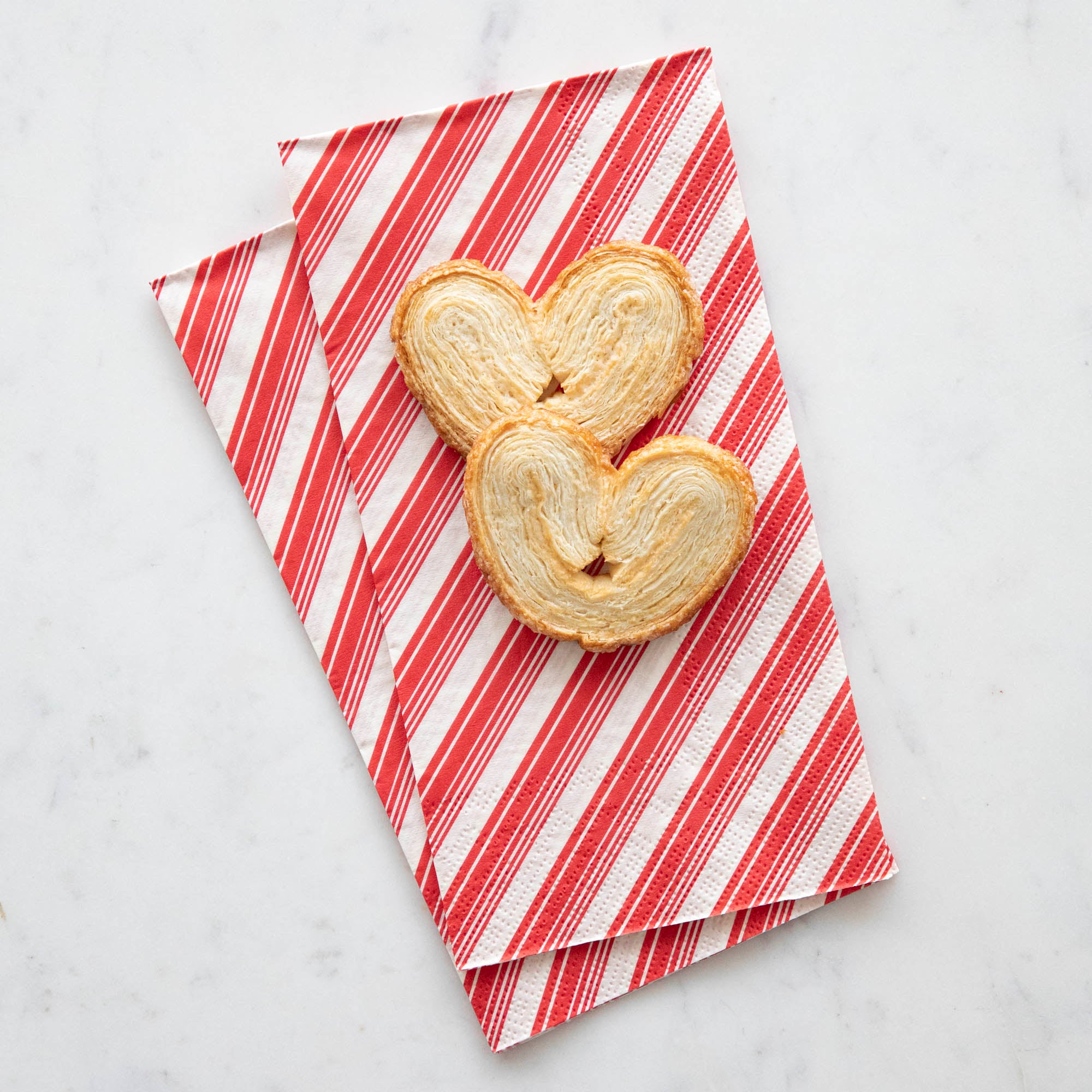 Peppermint Stripe Guest Napkins