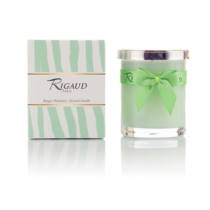 Small Rigaud Jasmin de Printemps candle and box. 